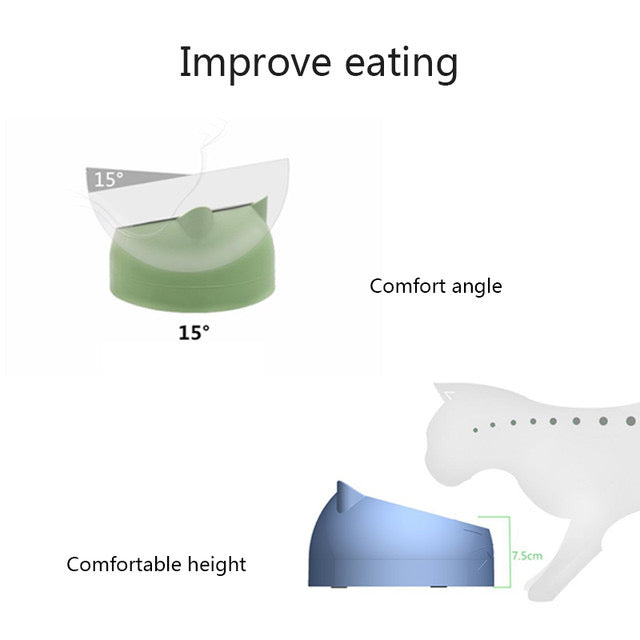 Pastelová miska pre mačky Pawsome pets NY