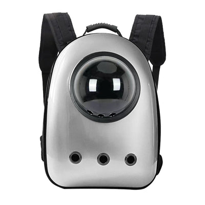 Rucsac pentru transportul animalelor de companie, argintiu-0