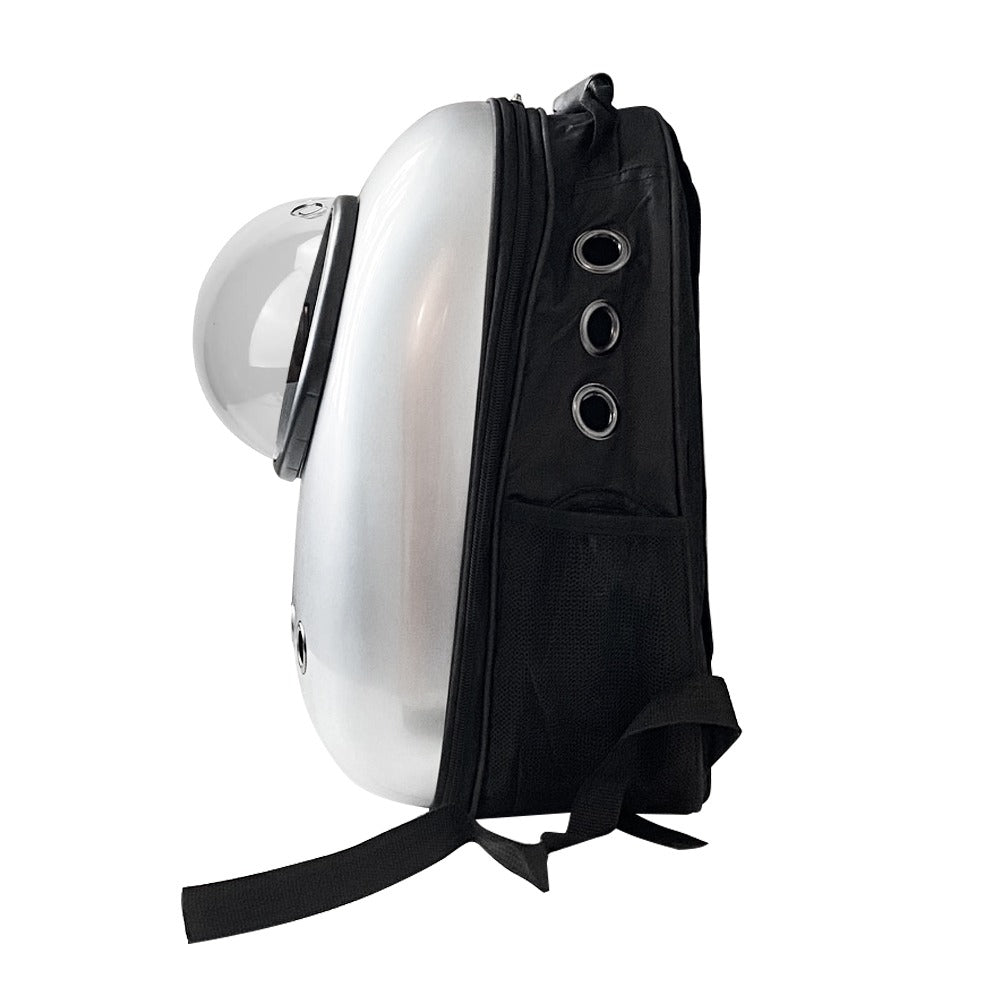 Rucsac pentru transportul animalelor de companie, argintiu-2